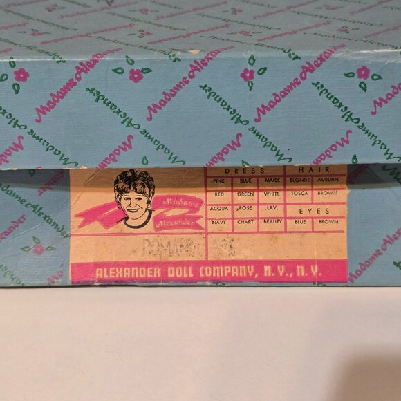 Vintage Madame Alexander Romania Rumania Doll in Original Box with Stand - Picture 6 of 6